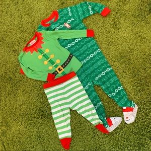 Set of two 18 Month Christmas Pajamas
